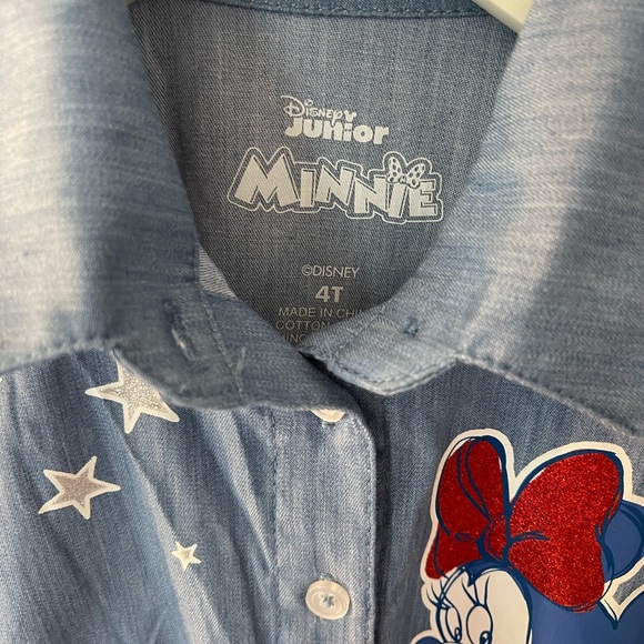 Minnie Mouse Americana Chambray and Tulle Dress - Picture 4 of 5